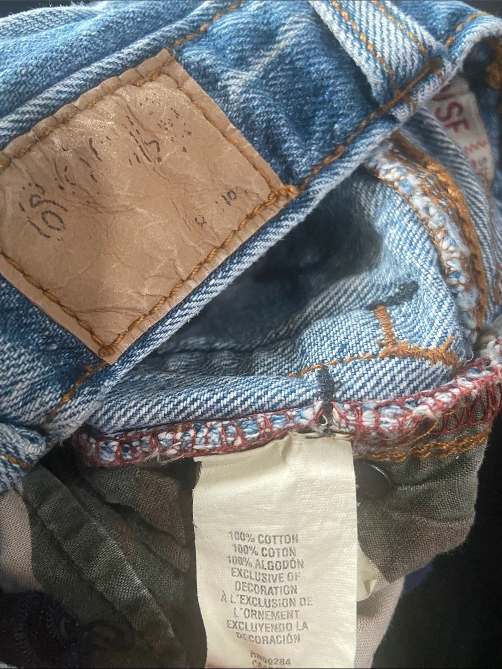 Kids Denim Pants - Light Blue and Dark Blue